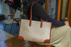 Women's Zhuang Brocade Shoulder Bag - detail image 7