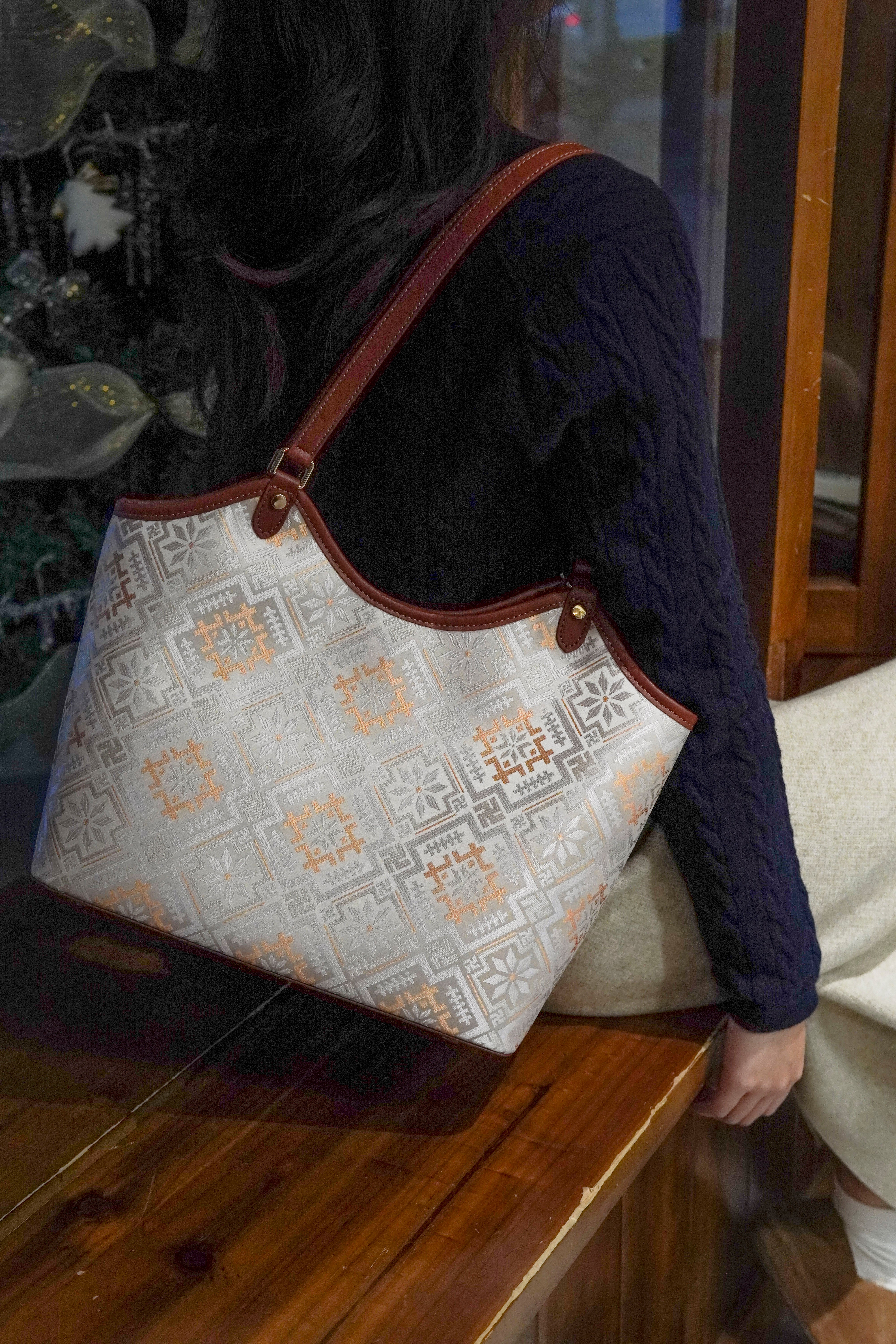 Women's Zhuang Brocade Shoulder Bag - main image 1