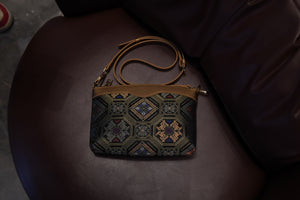 Women's Zhuang Brocade Crossbody Bag - model image 7