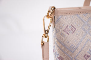 Multicolor brocade crossbody bag view 10