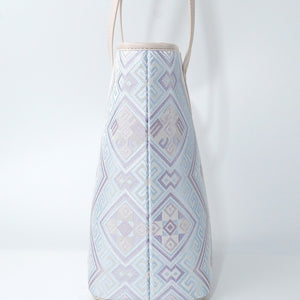 Multicolor brocade shoulder bag view 04