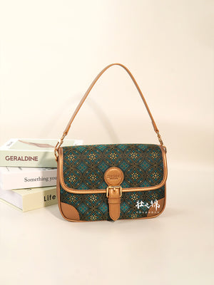 Women's Zhuang Brocade Baguette Bag - fallback image 4