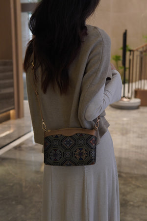 Women's Zhuang Brocade Crossbody Bag - main image 1