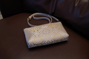 Women's Zhuang Brocade Crossbody Bag - model image 7