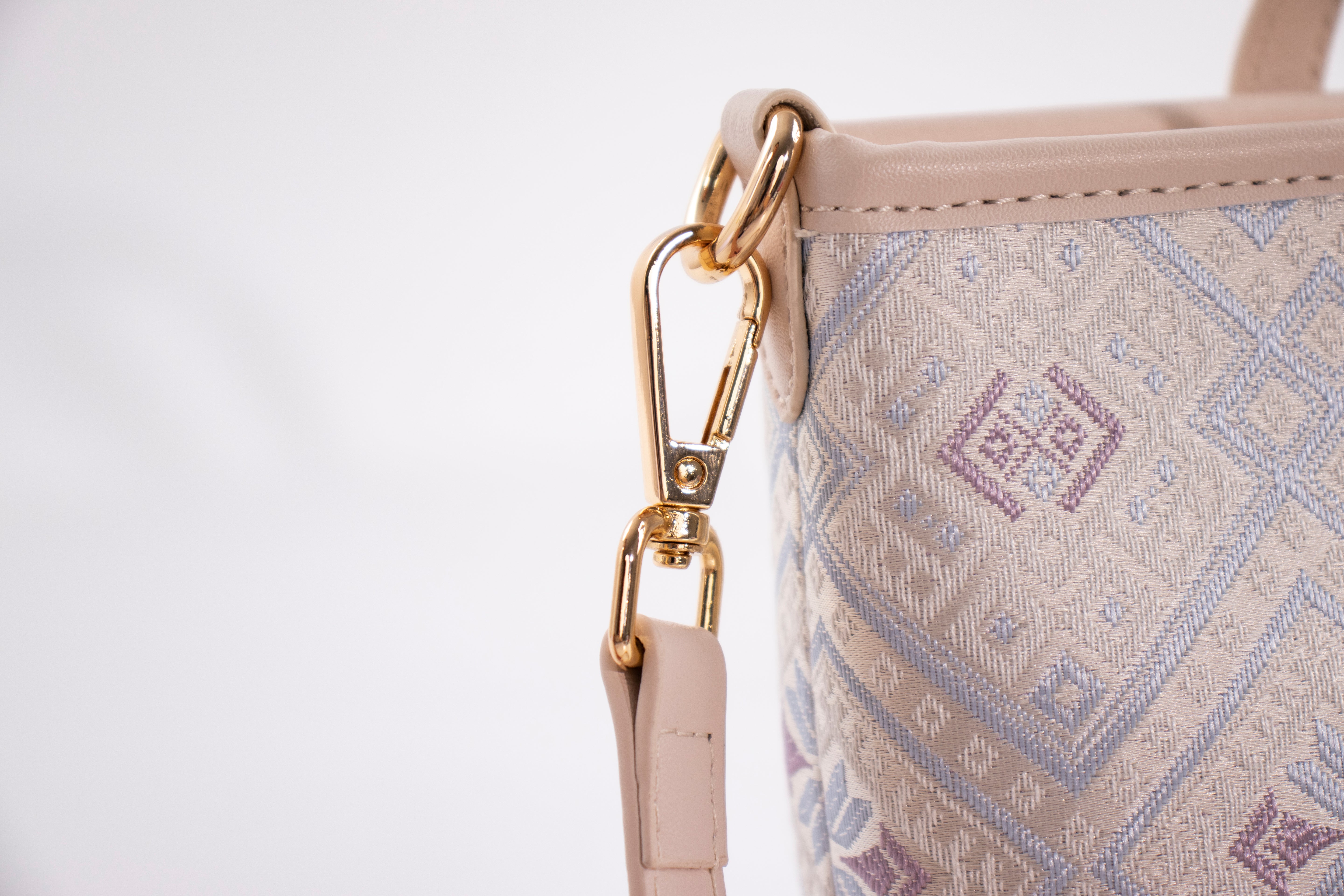 Multicolor brocade crossbody bag view 10