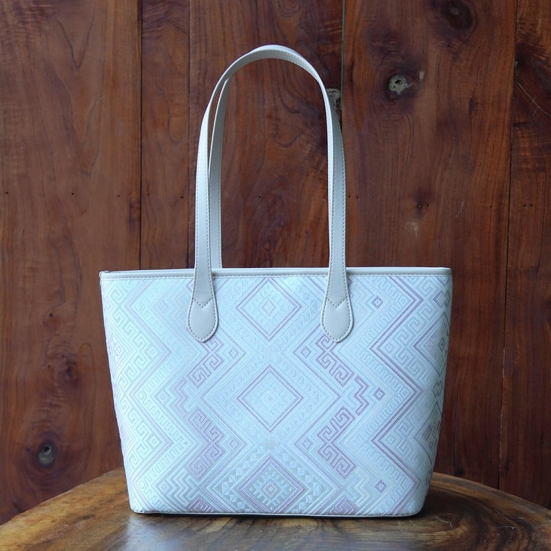 Multicolor brocade shoulder bag main view