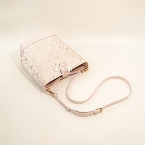Multicolor brocade shoulder bag view 02