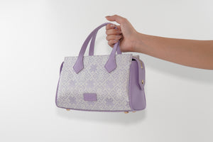 Multicolor brocade shoulder bag view 03