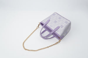 Multicolor brocade tote bag view 02